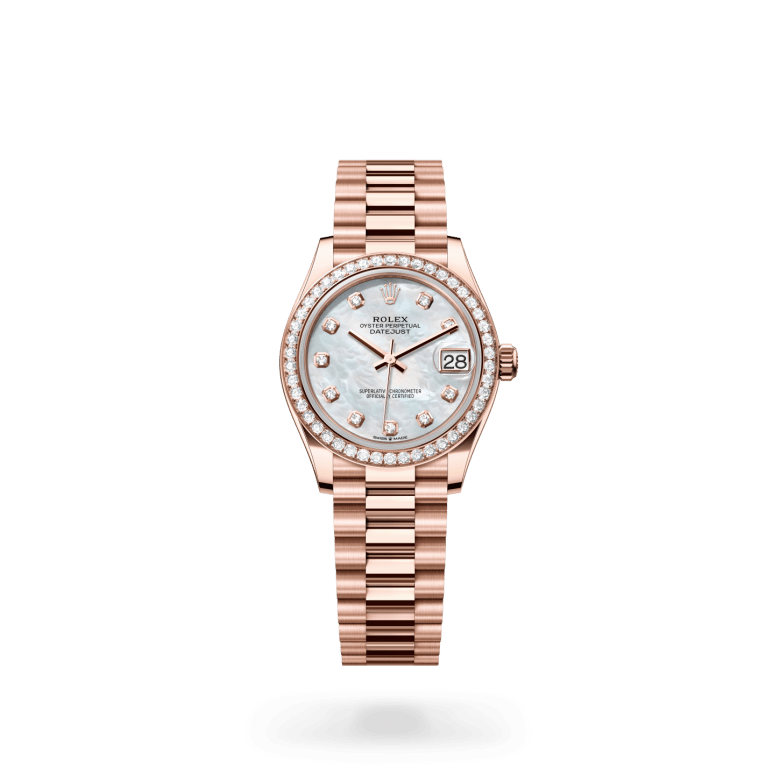 Rolex Datejust 31 18 kt Everose gold, M278285RBR-0005
